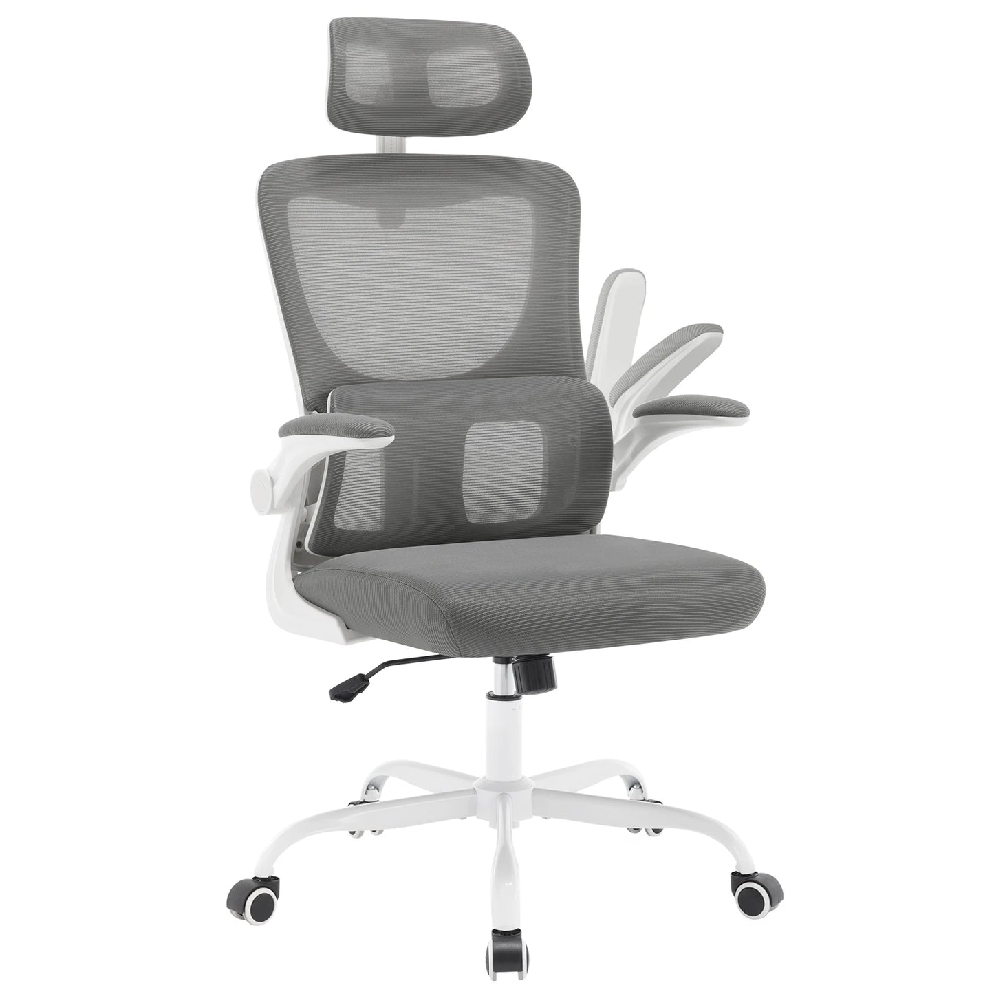 Chaise Ergonomique AirSupport™ – Dossier Mesh Respirant & Accoudoirs Repliables