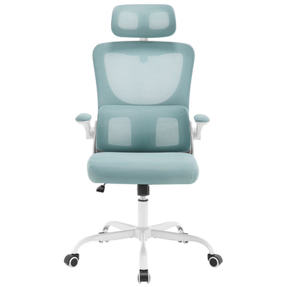 Chaise Ergonomique AirSupport™ – Dossier Mesh Respirant & Accoudoirs Repliables