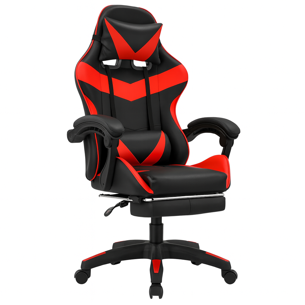 Chaise Gaming ThunderPulse™ – Hauteur Réglable & Fonction Massage